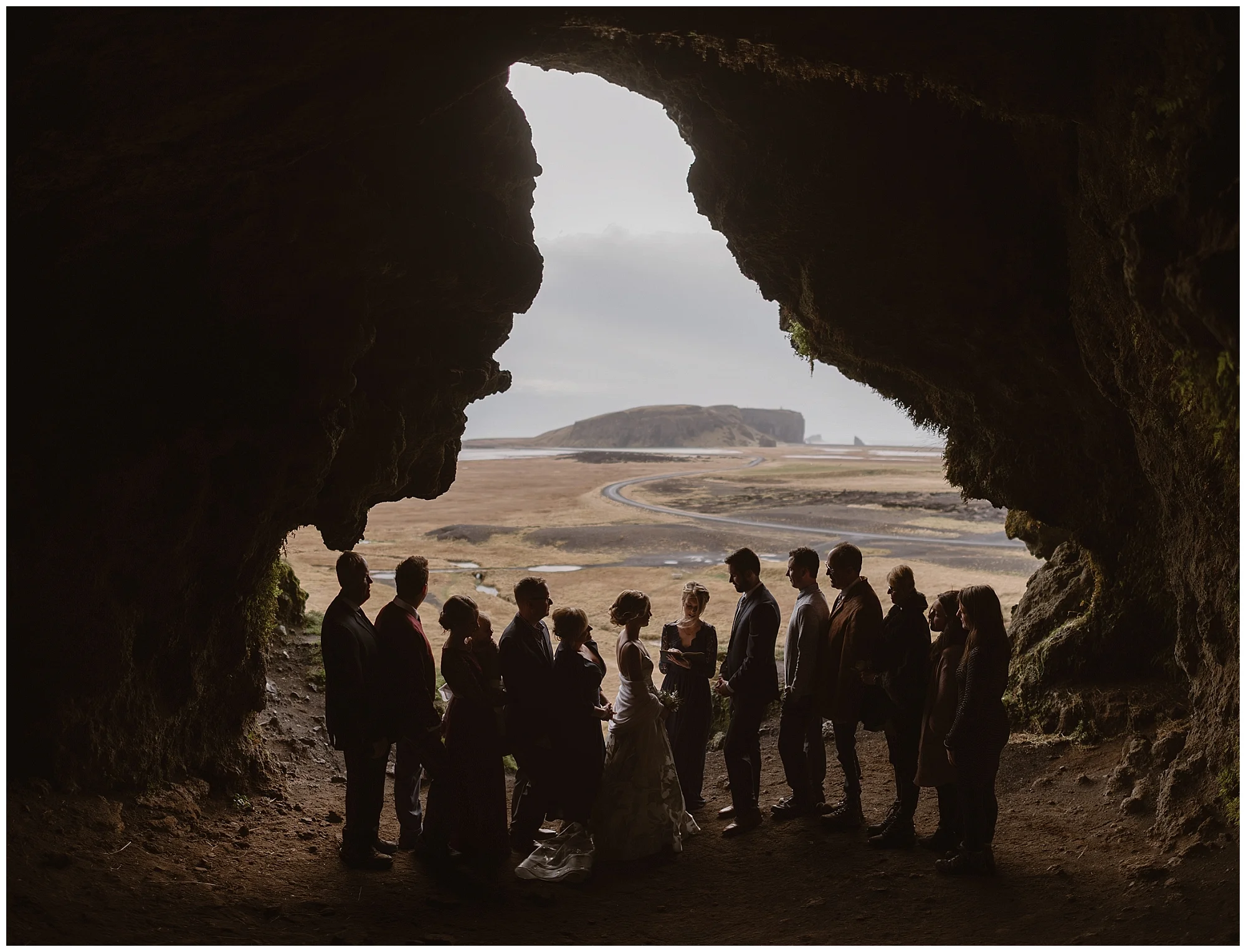 It’s still an elopement if you have guests with you! Surround yourself with those closest to you on your wedding day. Where you elope and how you say your vows matters! Photo by Maddie Mae, Adventure Instead Elopement Photographers.