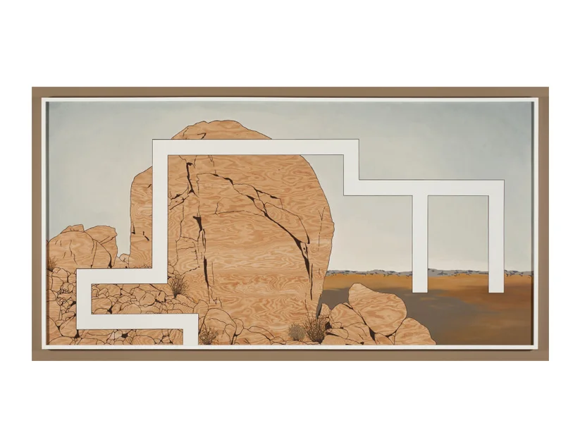 Andrea Zittel  - Big Rock on Hill Behind House