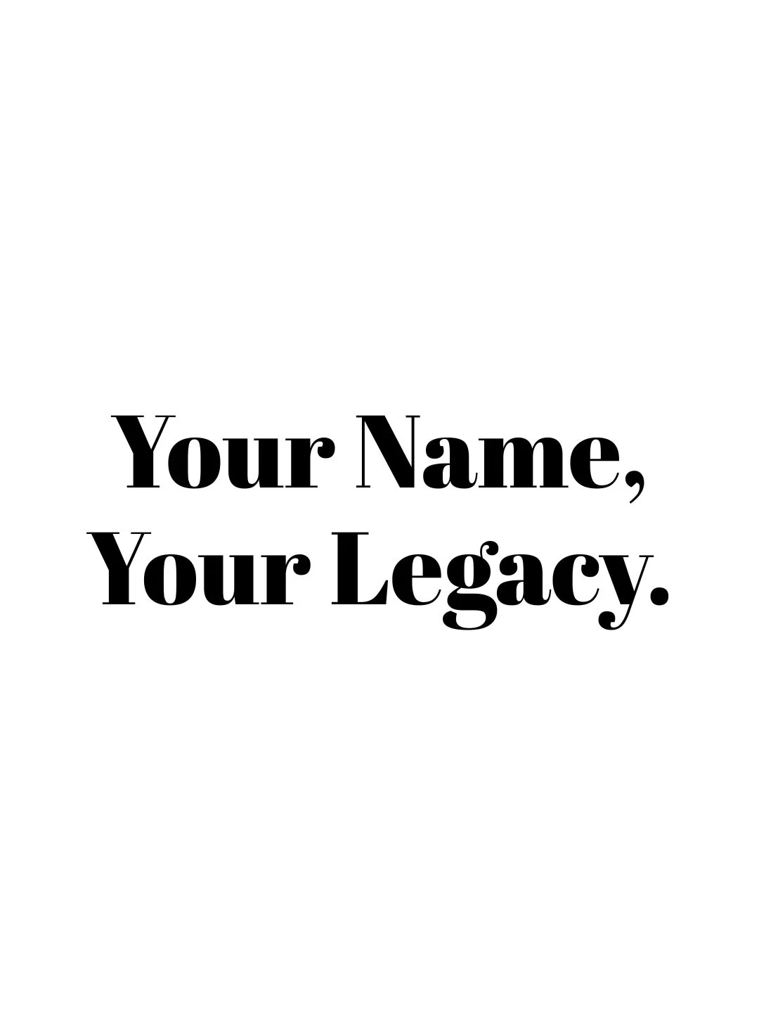 Your name is your legacy. 
Not by chance. By choice. 
You are built by what you choose next.
Starting now.
❤️

#PersonalGrowth #MindsetShift #SelfWorth #LegacyBuilding #selfdevelopment