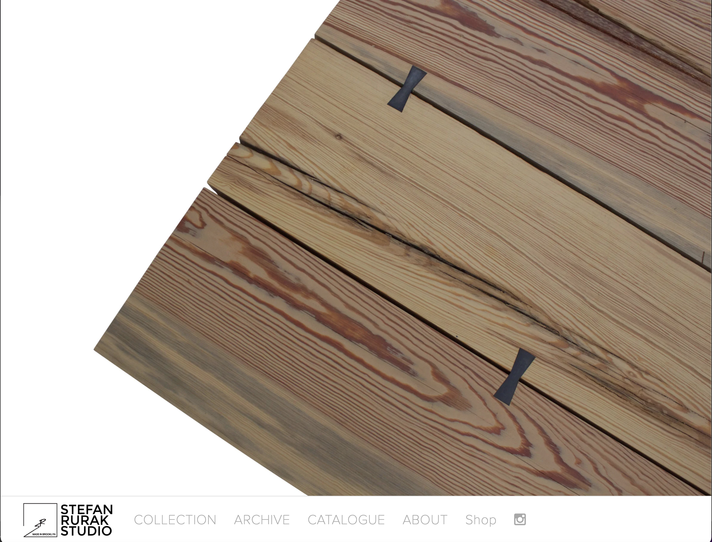 Wooden Table with Butterfly Luxury Goods