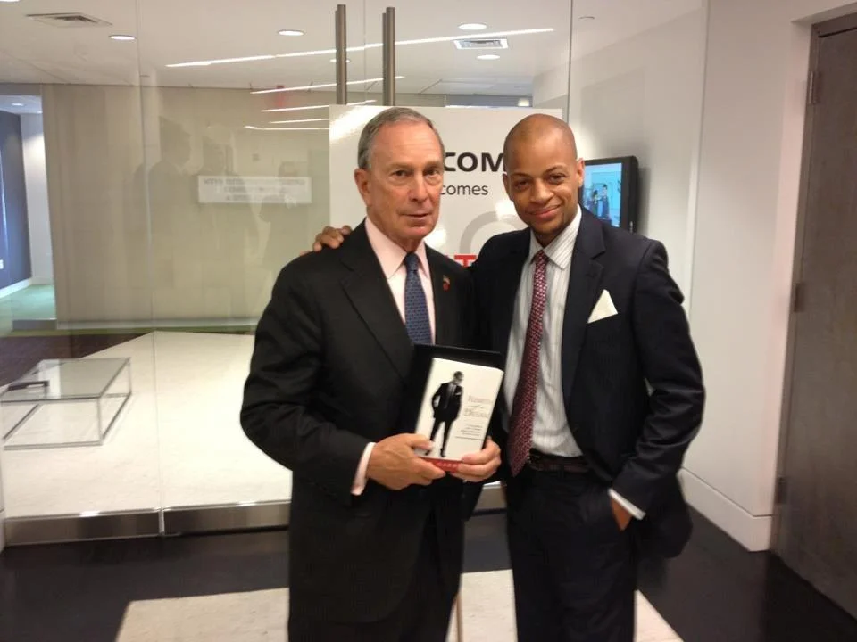 Infinite 8 Founder with Former NY Mayor Michael Bloomberg