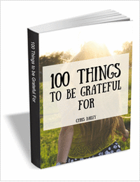 100 Things to be Grateful For. 