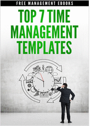 Top 7 Time Management Templates