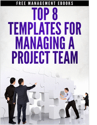 Top 8 Templates for Managing a Project Team