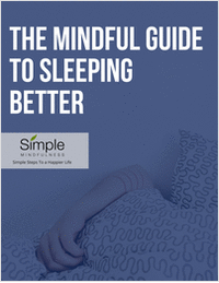 The Mindfulness Guide to Better Sleeping