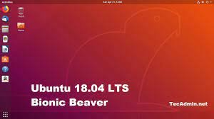 Installation Image Ubuntu 18.04