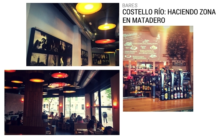 Si el Costello Club de Gran Vía se ha convertido en un clásico para los amantes de la música en vivo, su hermano gemelo va camino de hacerlo frente a Matadero, una zona cada día más de moda. ¿El secreto? Un bonito local, amplio y luminoso, y una cocina a buenos precios que abre ininterrumpidamente de la mañana a la noche. Vale lo mismo para tomar una tarta que una hamburguesa, un café que un gin tónic. costellorio.com