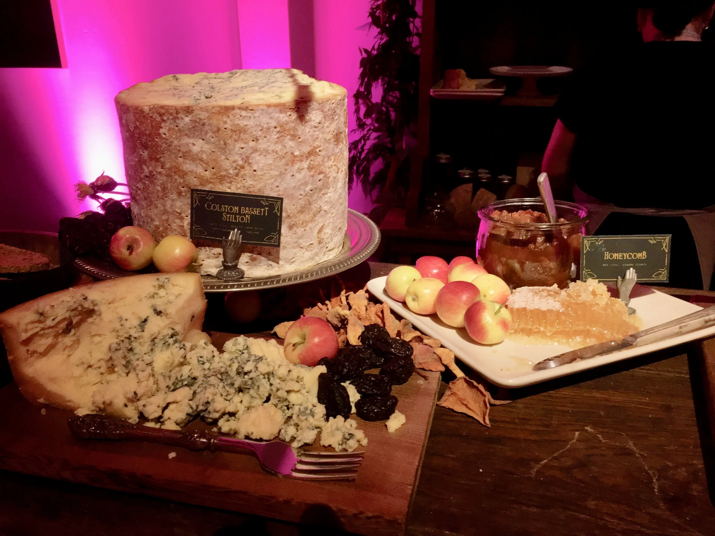 cheese shop: stilton, honeycomb, housemade chutney