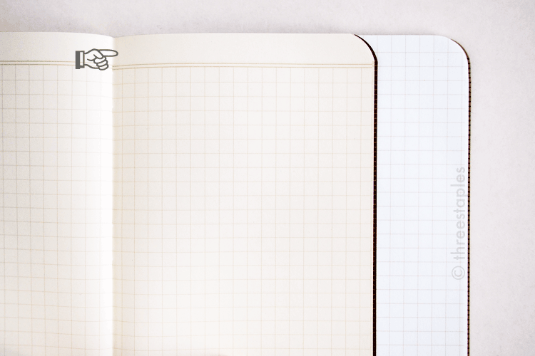 The “Wine” memo book from Ambition (left) and Original kraft (right). Making these GIFs cracks me up.