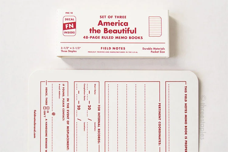Belly band matches the inside cover. Note the decal icon on the left.