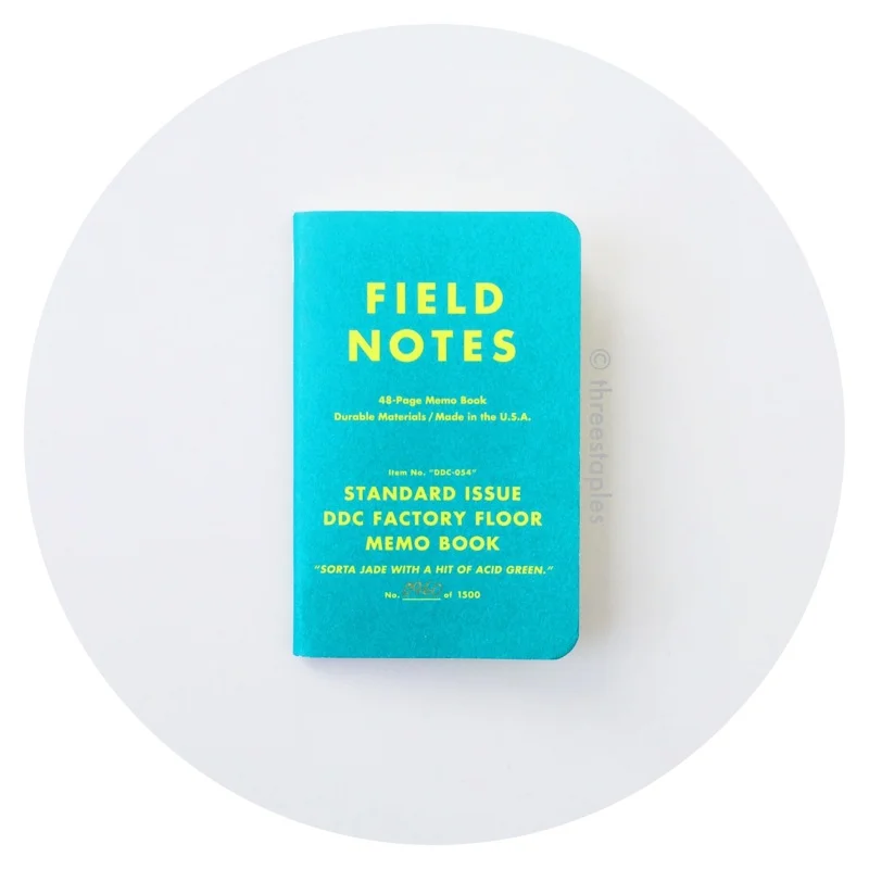 Field Notes: DDC Standard Issue Factory Floor “Sorta Jade” (2013)