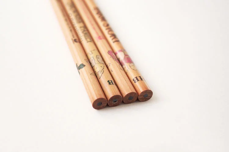Simpler ones with wood showing through.