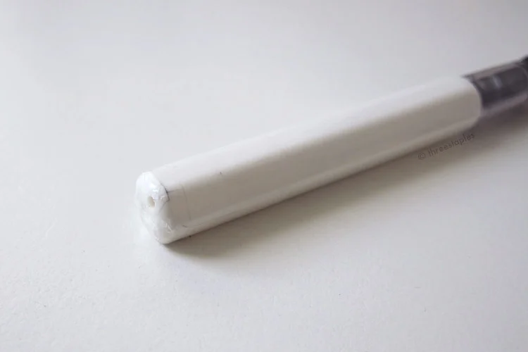 Clear tape for the top tip of the pen body...