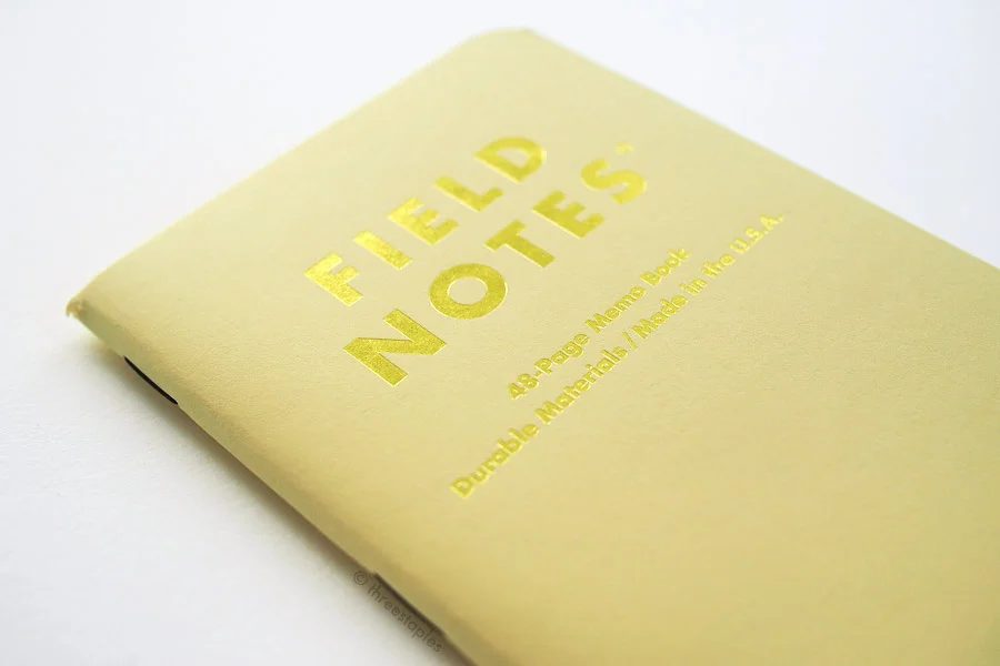 Gorgeous metallic foil-stamping.