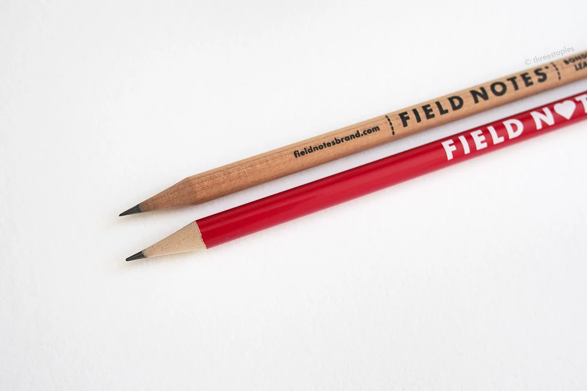 Wood looks a lot lighter than the cedar pencil.