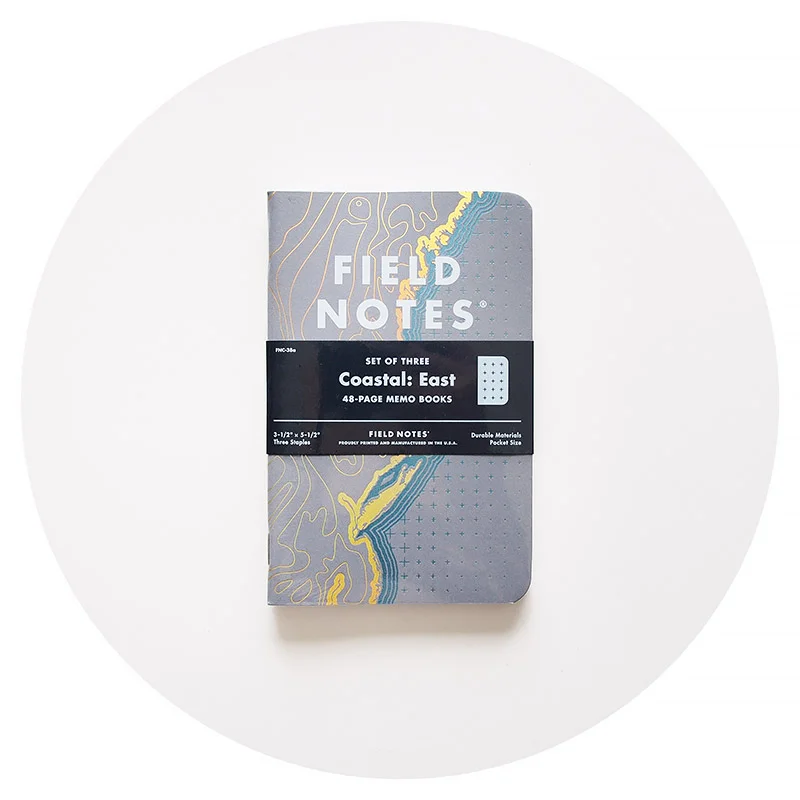 Field Notes Colors: Coastal: East (Spring 2018)