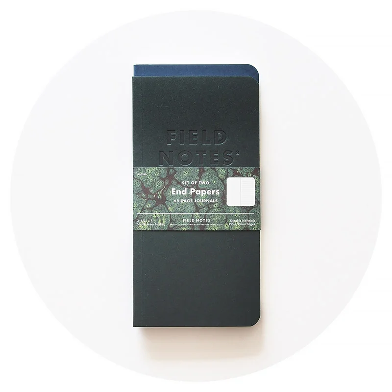 Field Notes Colors: End Papers (Fall 2018)