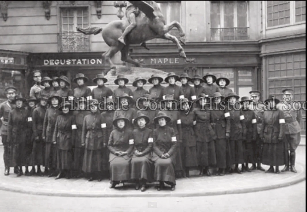 THE HELLO GIRLS IN FRANCE - FROM A VIDEO BY DENNIS SKUPINSKI