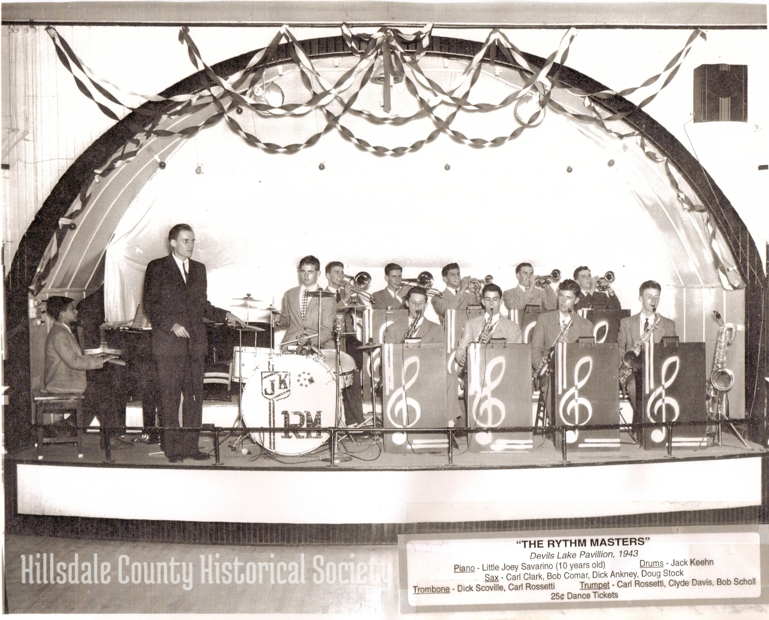 Joey Savarino, age 10, playing at the Devil's Lake Pavilion