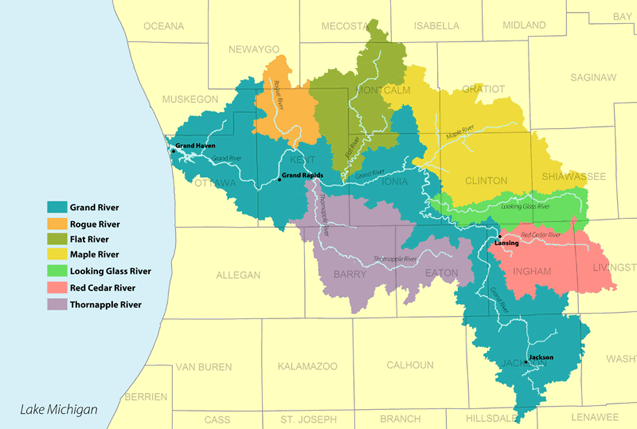 The Grand River watershed