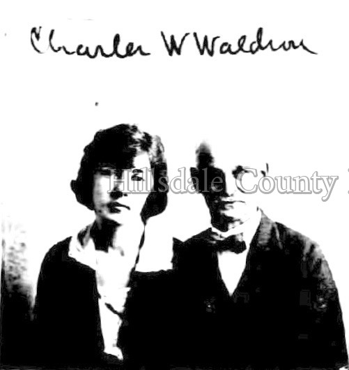 Charles W. Waldron with Frances