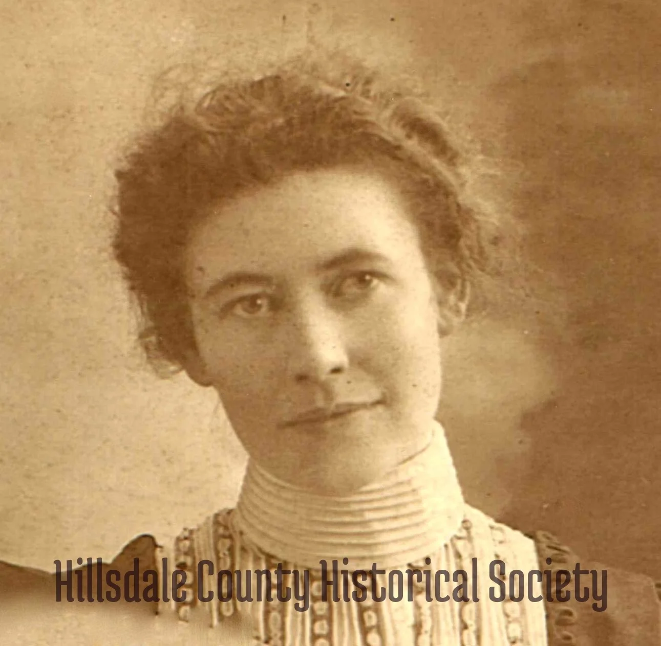 Gertrude March Sutton, who became part owner and the manager/editor of The Hillsdale Leader in the early 1900s