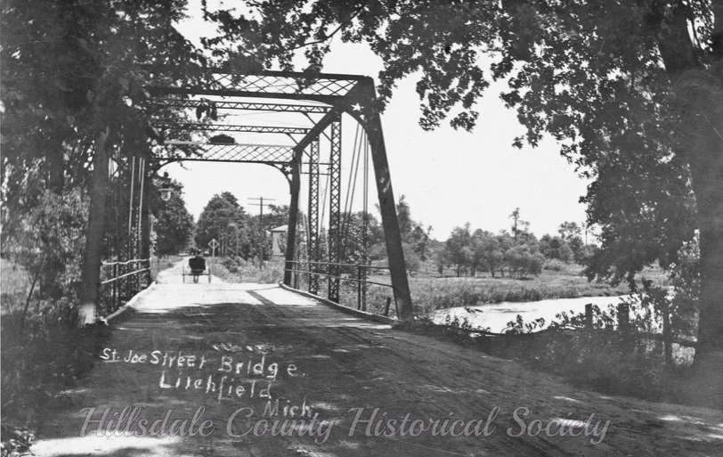 The st. joe river bridge near the mill.