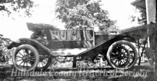 a new car bought by the stock family was literally front page news