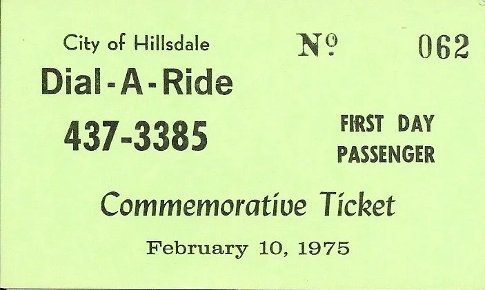 Dial Ride Form Dial-A-Ride — Hillsdale County Historical Society