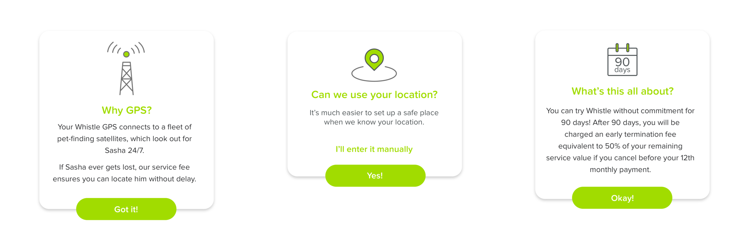 Creating app dialogue with a consistent modal style