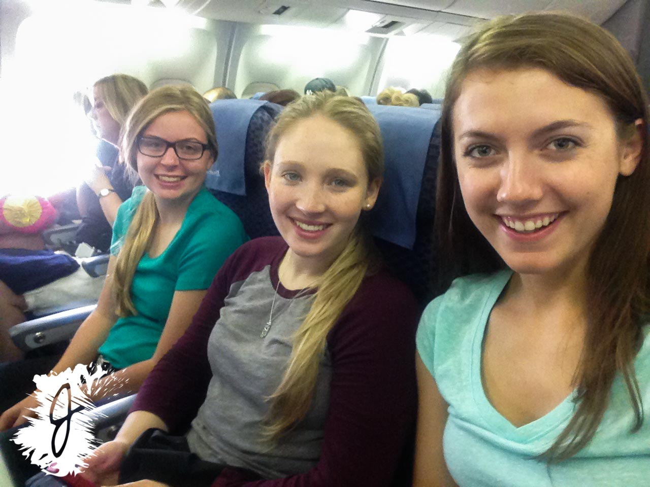  Emily, Taylor and I enjoyed the movies offered on our way to Washington D.C., I watched Into The Woods! 