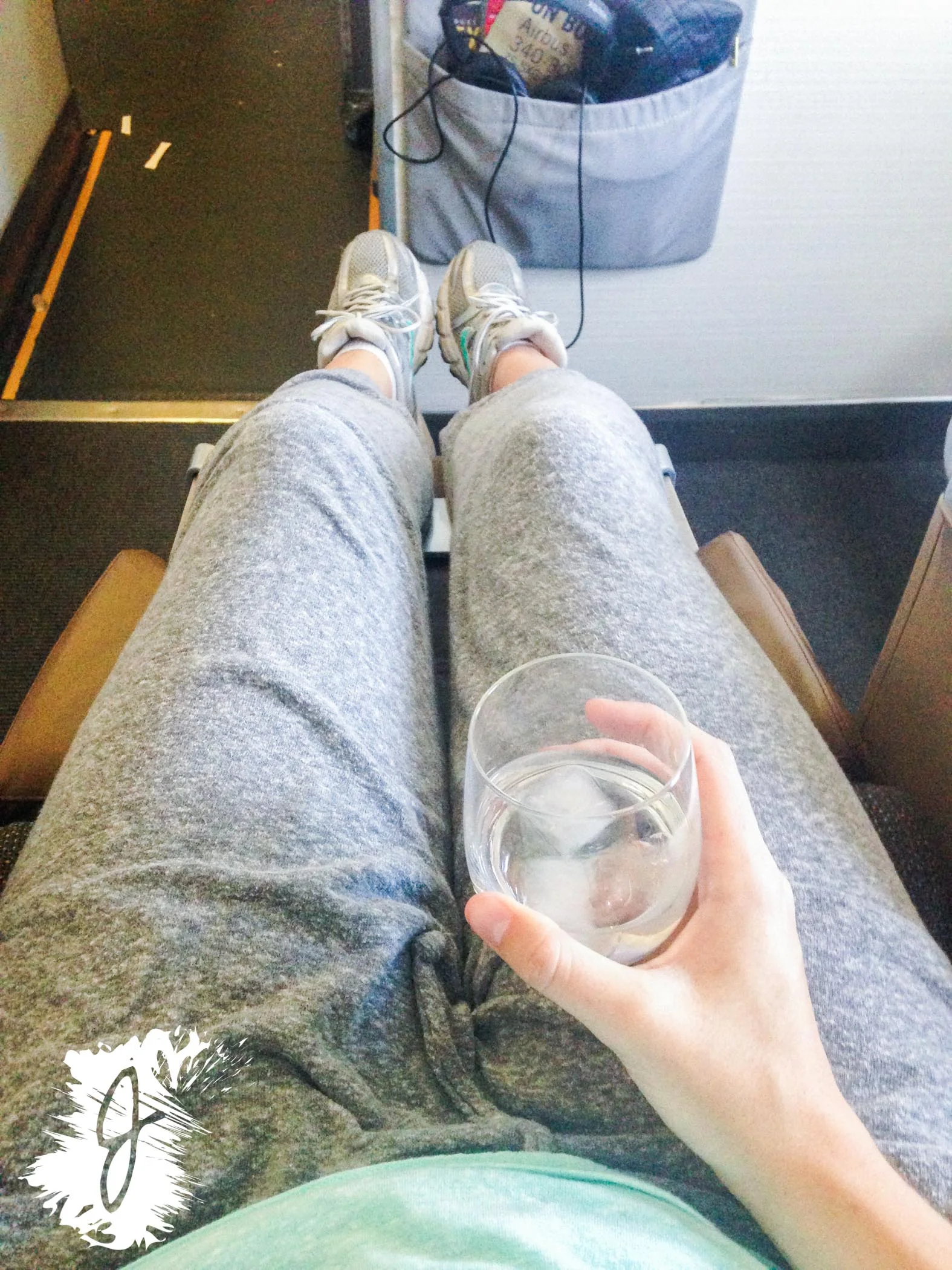  First class is a long-leg girl's best friend. 