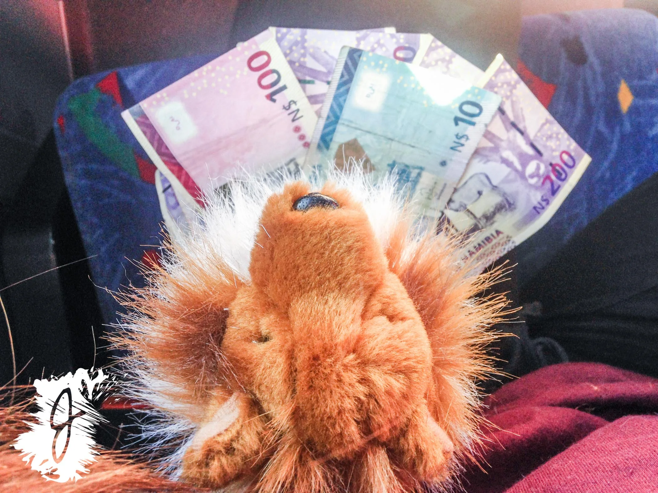  Reveille making it rain in Namibia. 