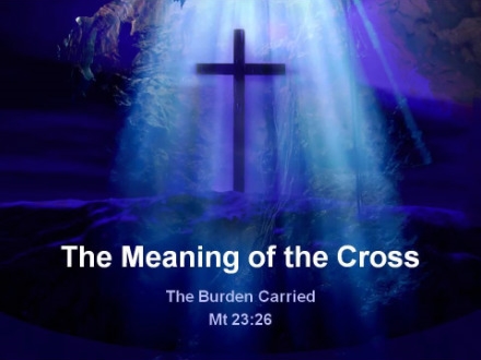 The Meaning of the Cross