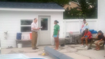 Beginnings of a Baptism