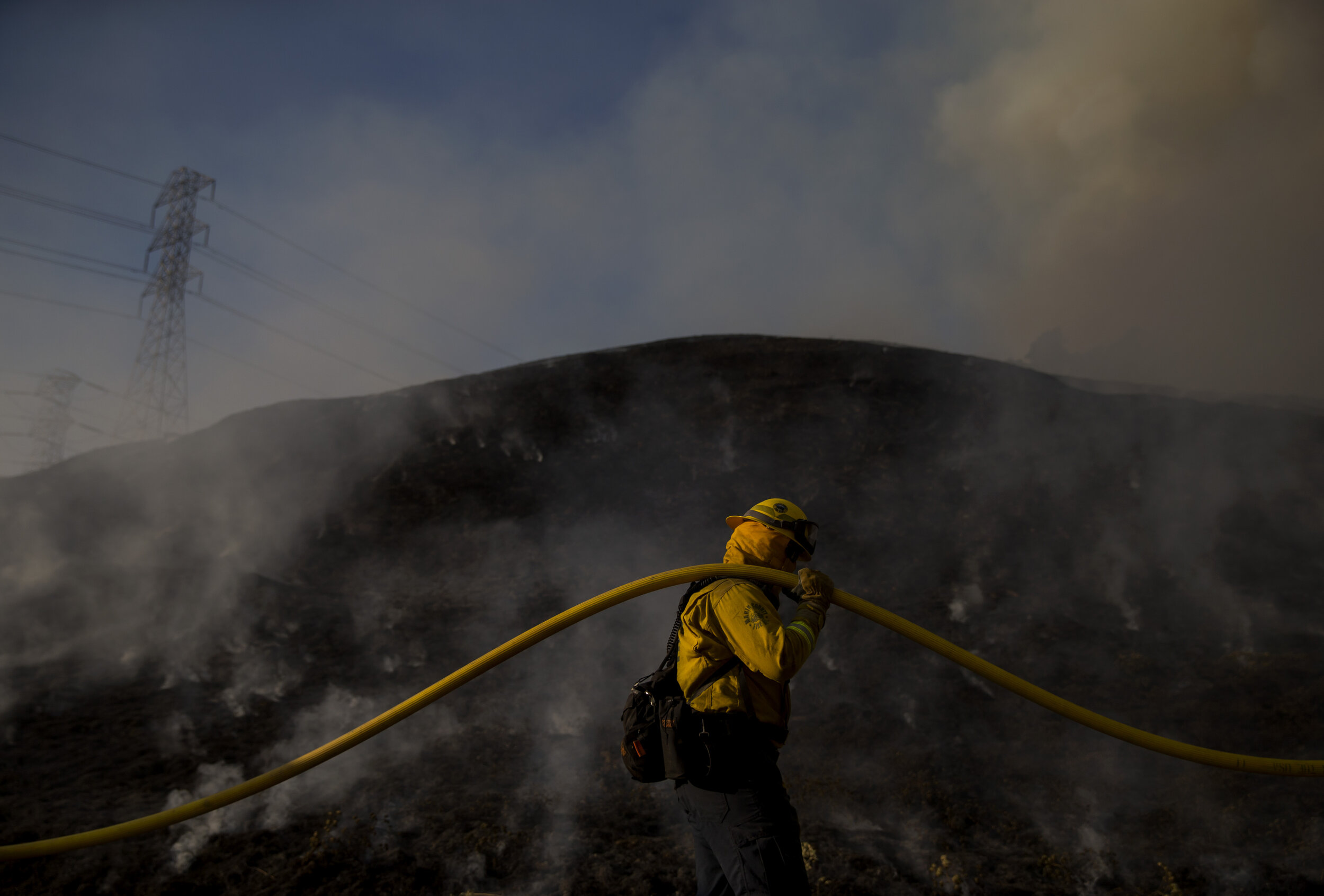 Kincade Fire, Geyersville, CA. 2019