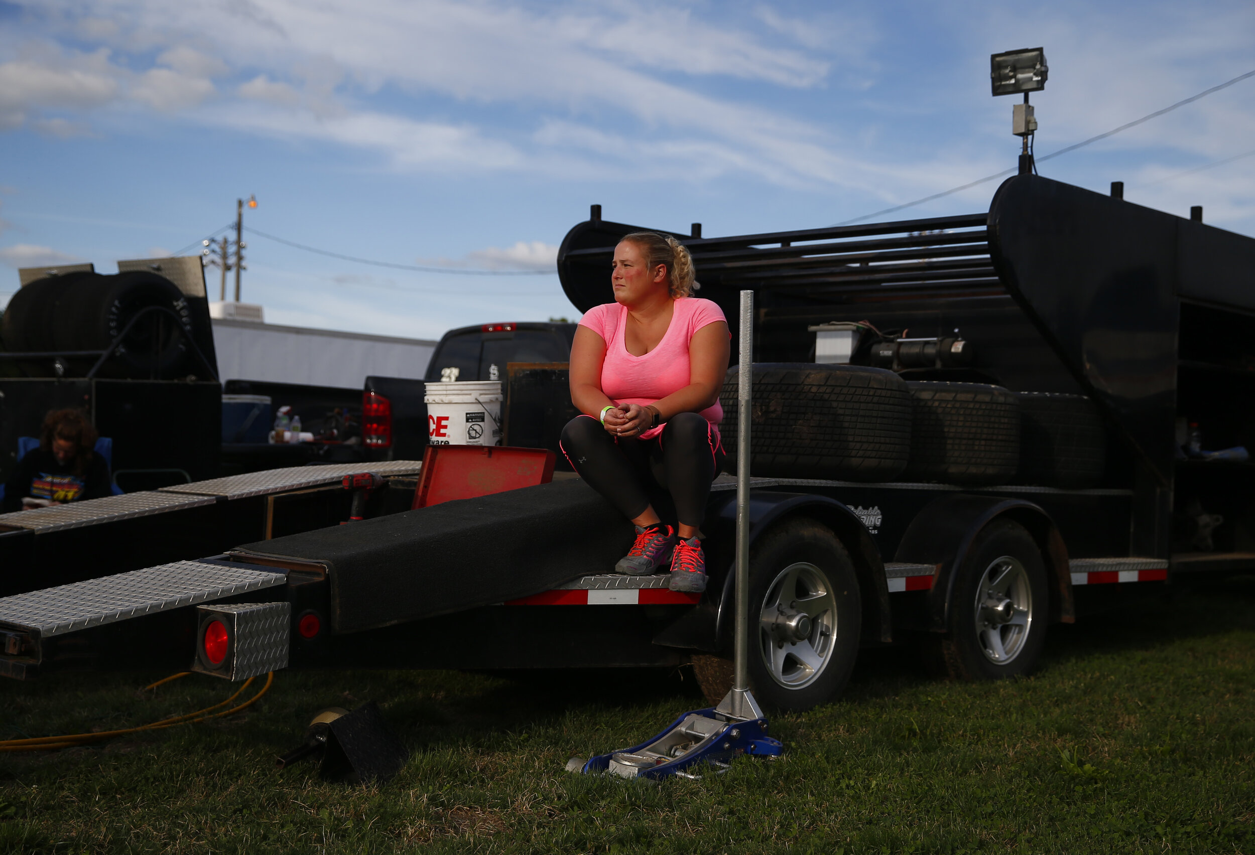   Saturday night dirt track racing in West Liberty, IA. 2019. The town is in Muscatine County, Iowa, and as of the 2010 U.S. Census was the only city in the state to have a majority Hispanic population.  