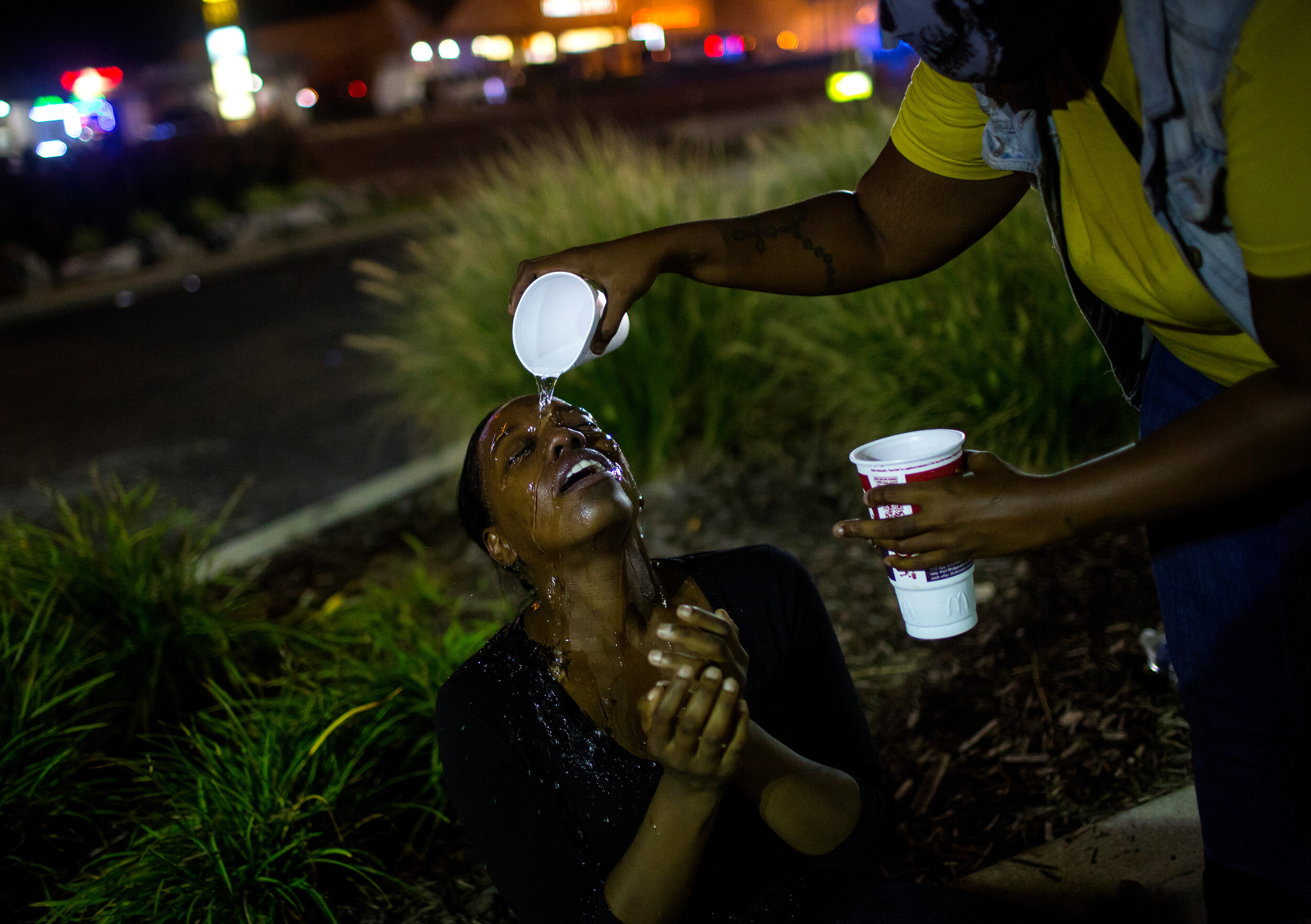   Civil unrest. Ferguson, MO. 2014  