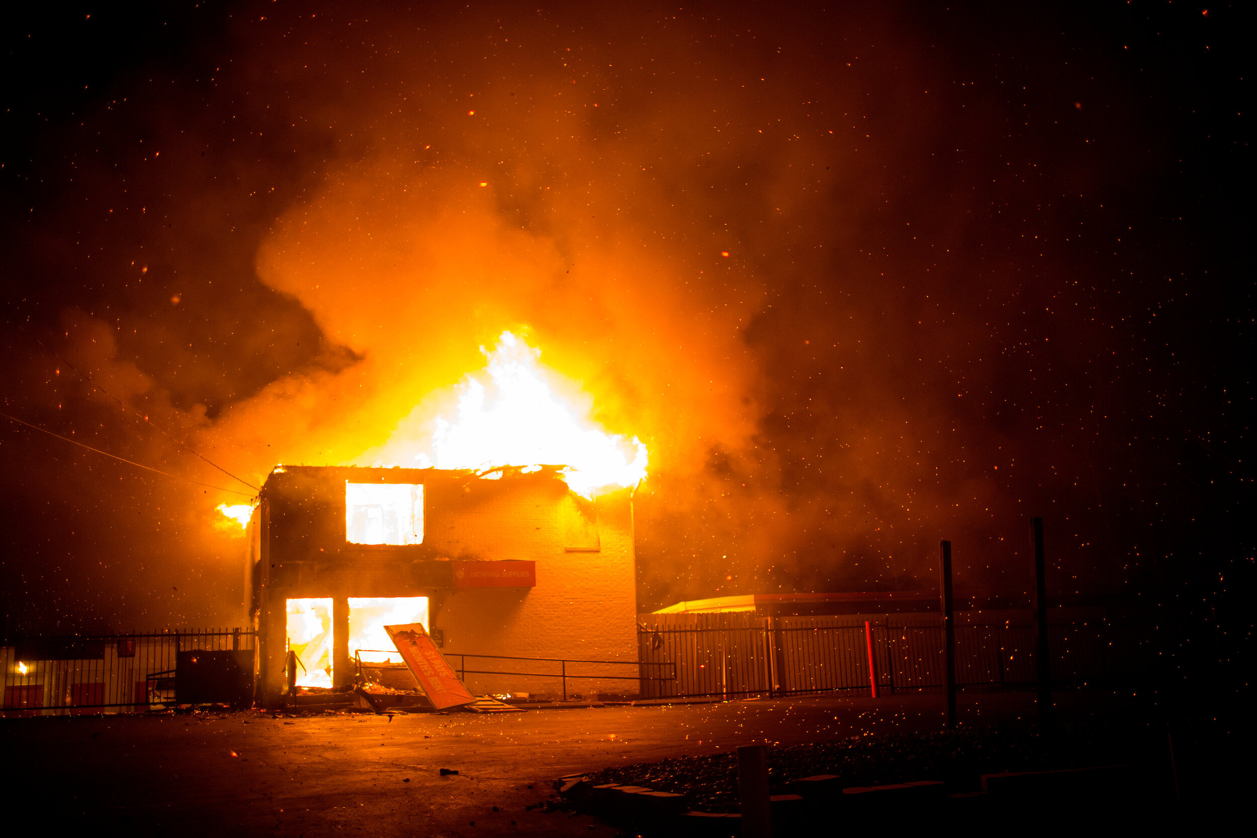   Civil unrest. Ferguson, MO. 2014  