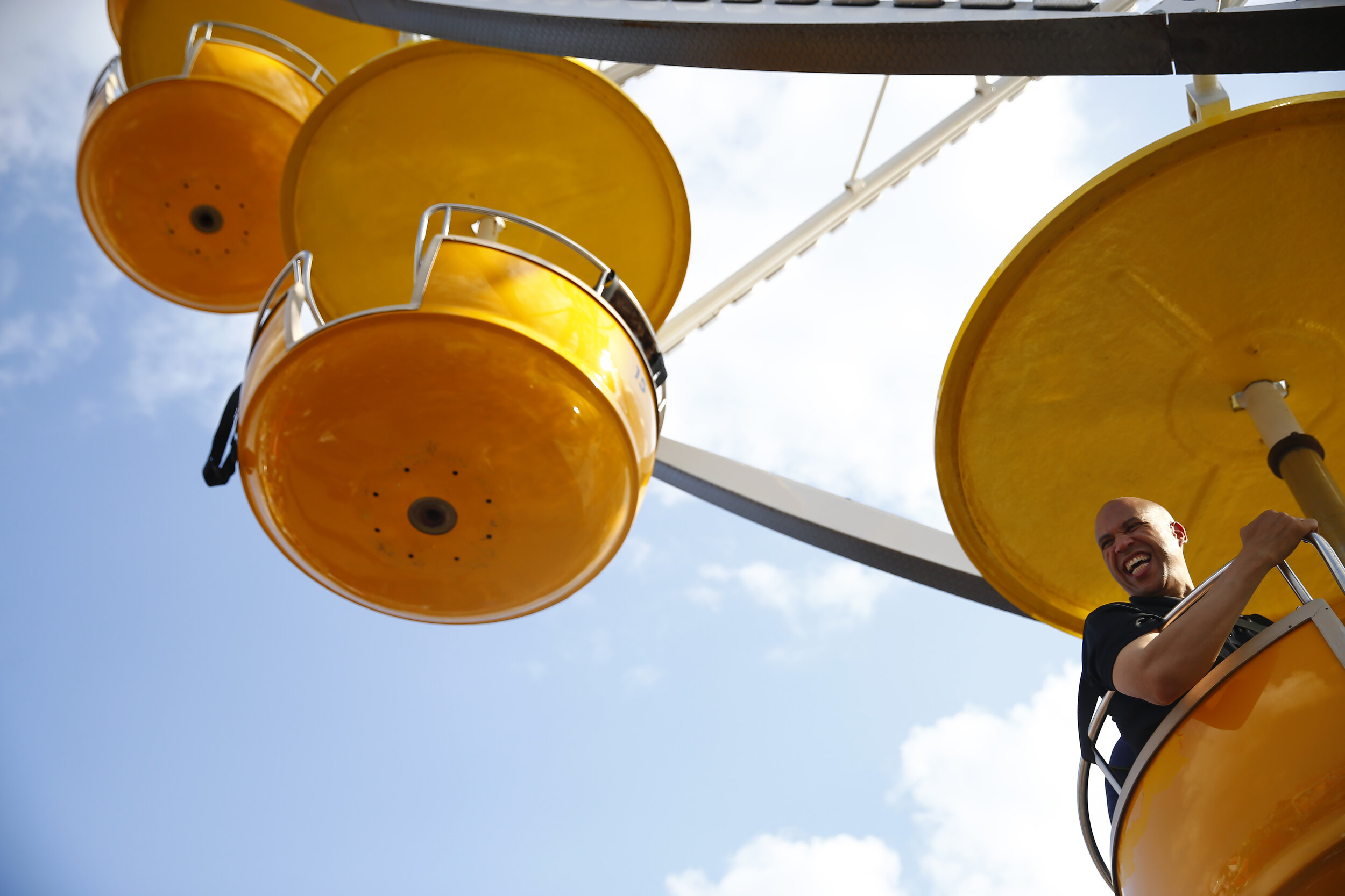   Cory Booker, Iowa State Fair. Des Moines, IA. 2019  