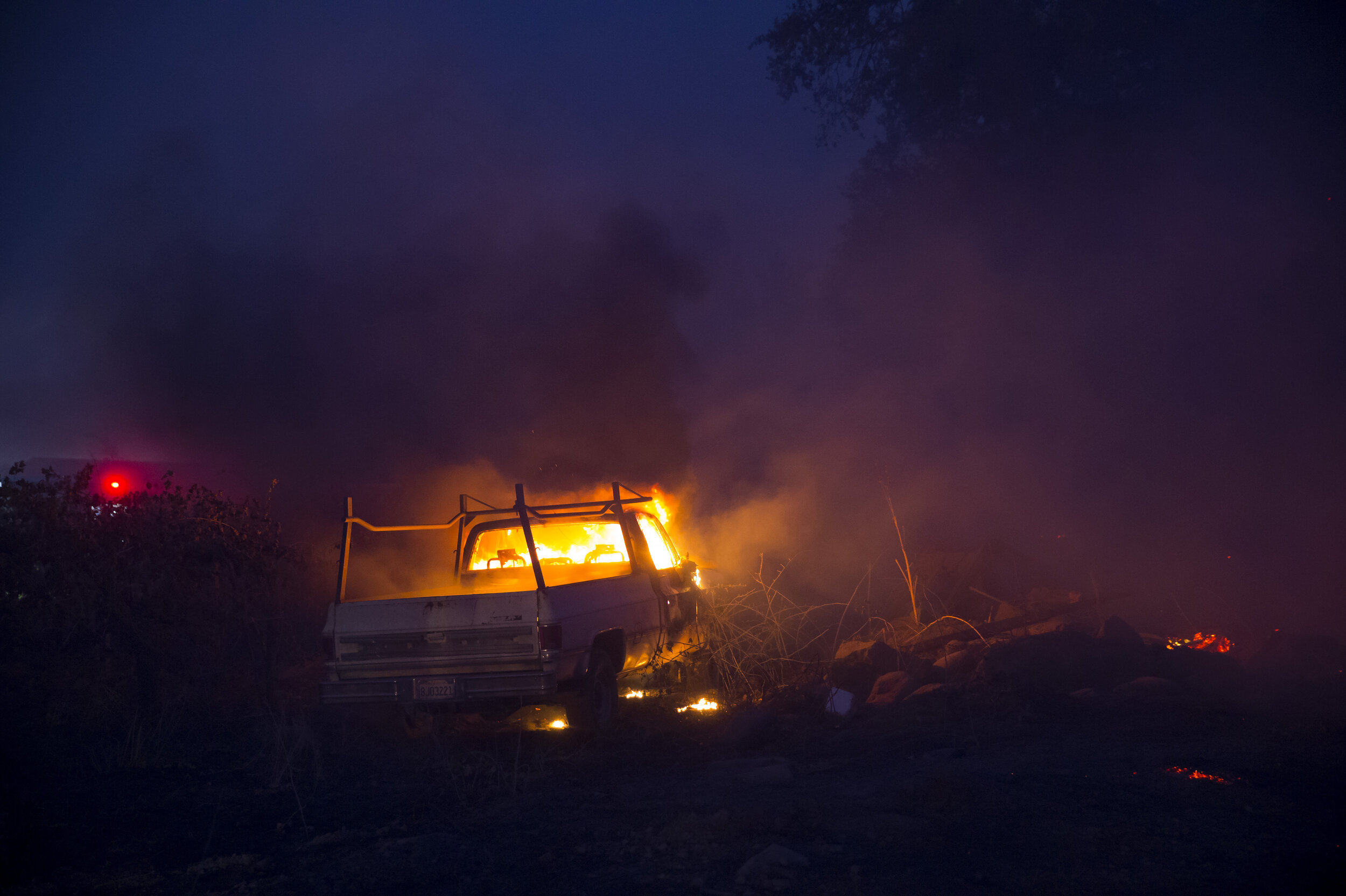   From     Fire    : Kincade Fire, Healdsburg, CA. 2019  