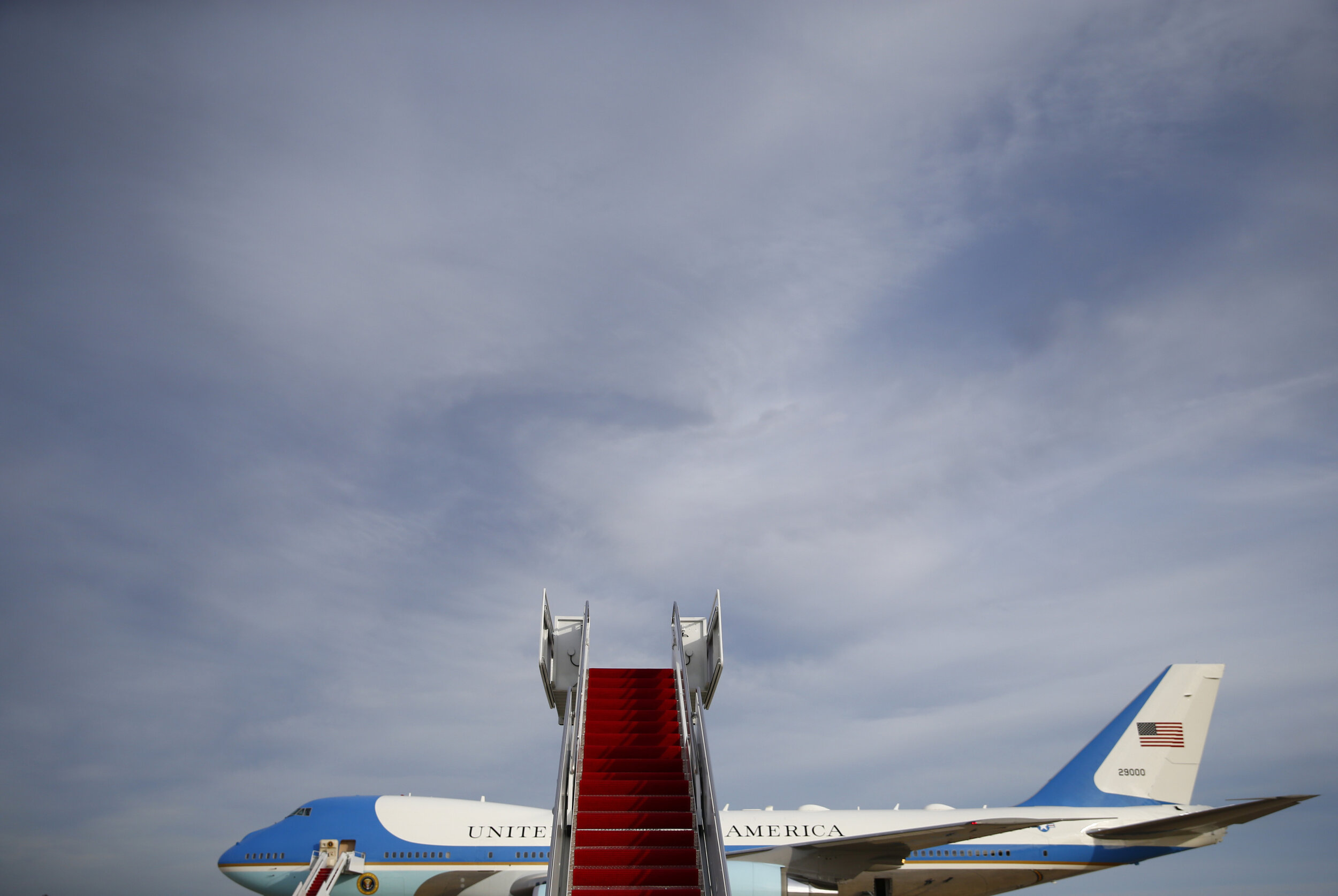   From     Trump:President    : Air Force One, Joint Base Andrews, MD. 2017  