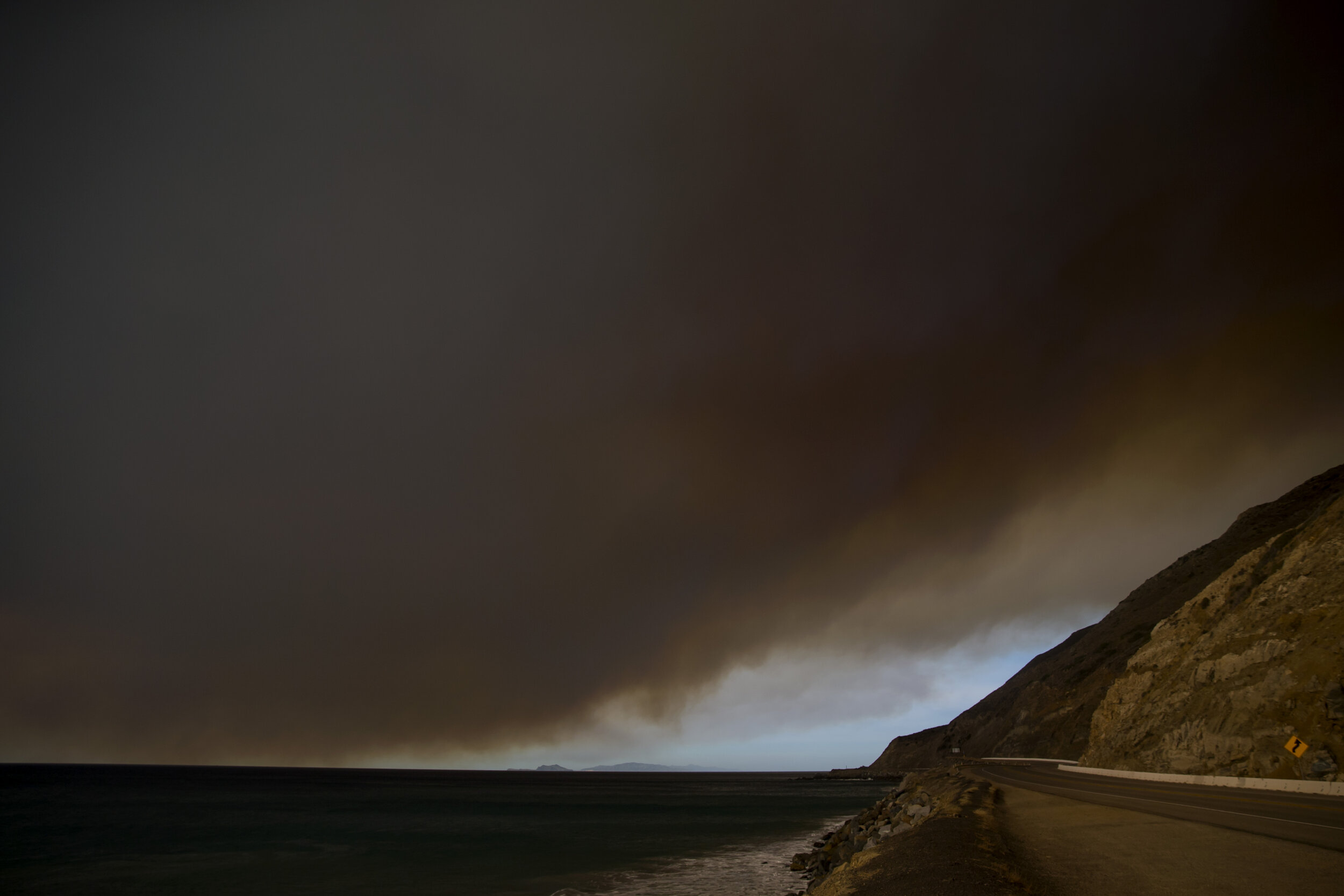   Woolsey Fire, Malibu, CA. 2018  