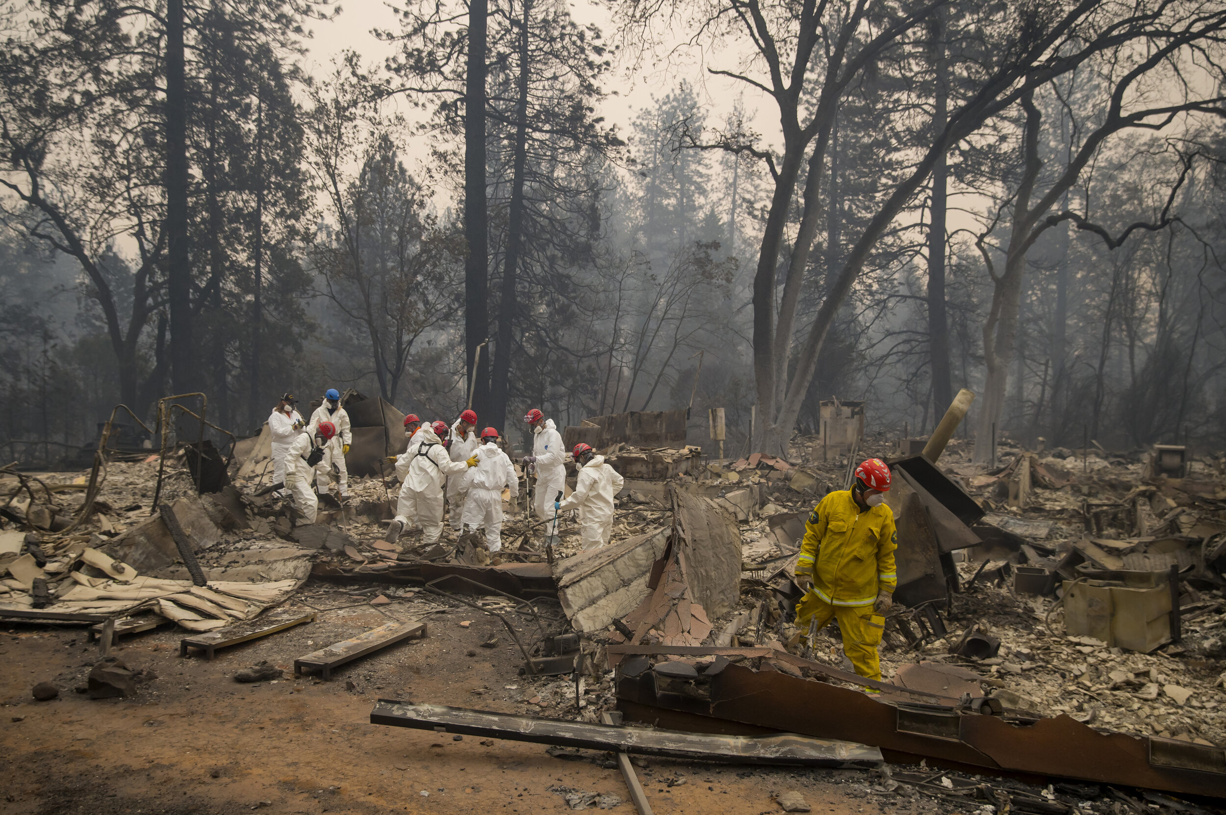   Camp Fire, Paradise, CA. 2018  