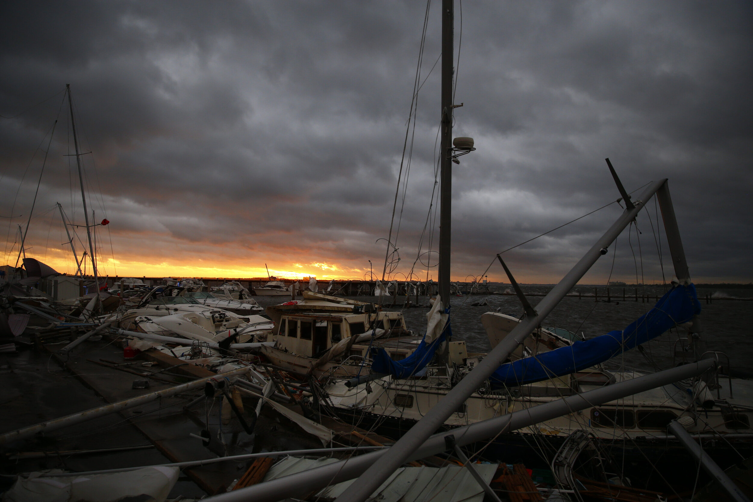   Hurricane Michael, Panama City, FL. 2018  