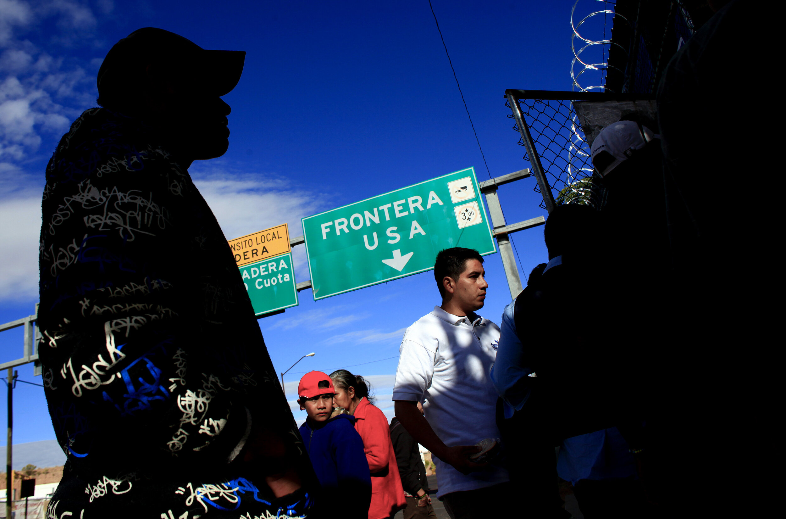   Migrant aid center near a port of entry. Nogales, Mexico. 2010  