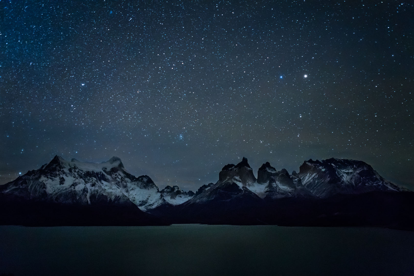 Patagonia, f/s.8, 25 seconds, ISO 6400, EF24-70mm f/2.8L USM at 24mm, Canon EOS 5D Mark III