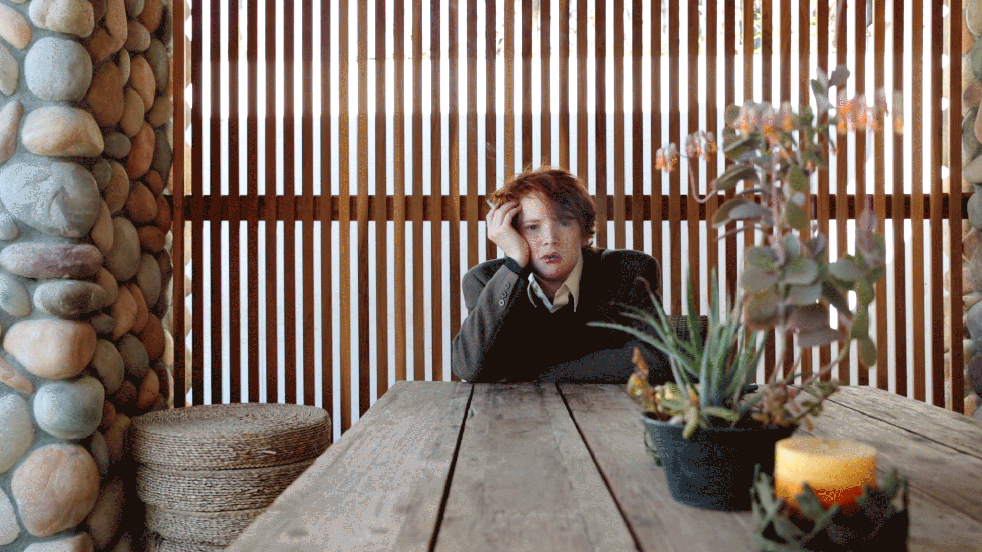 Luke Roberts as Kurt Vonnegut