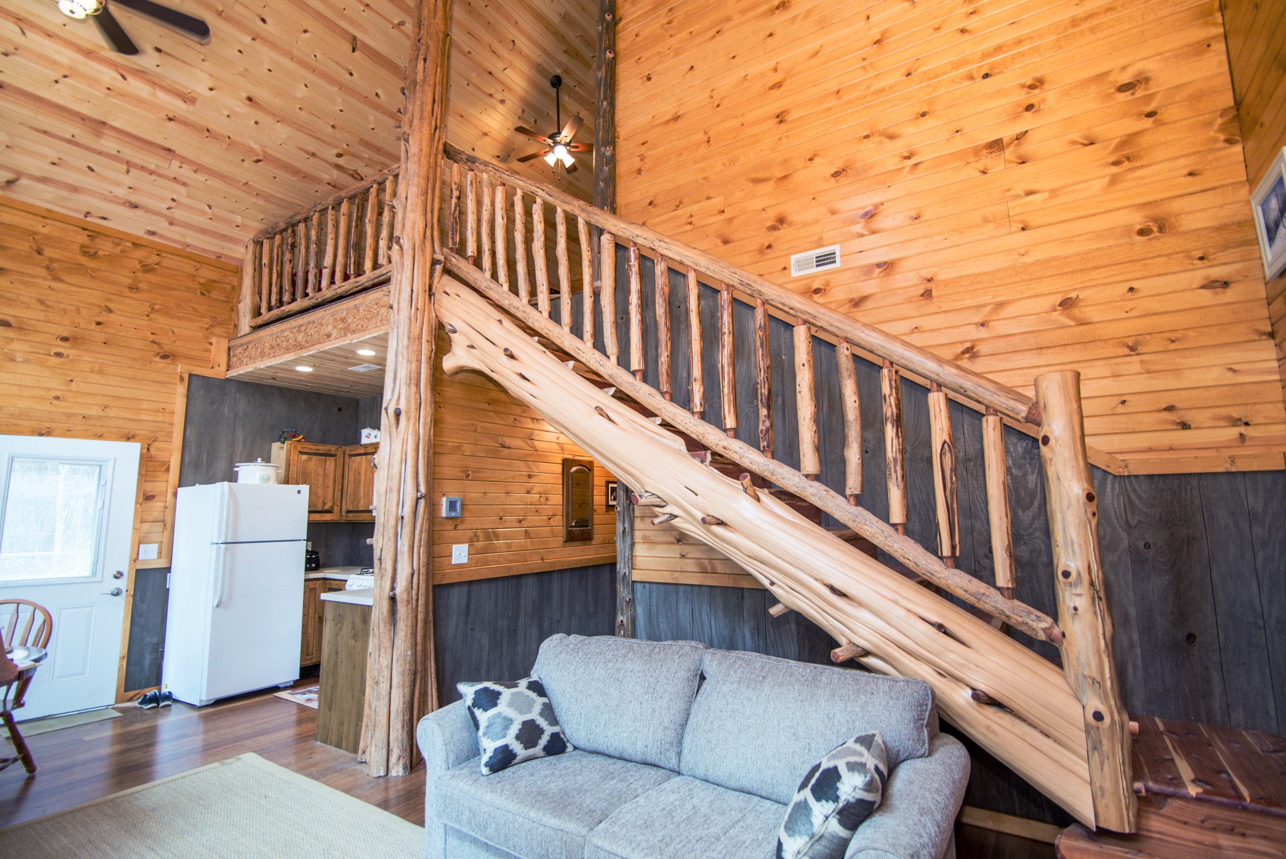 Hopewell Croft Living Room- Adams County Cabin Rental