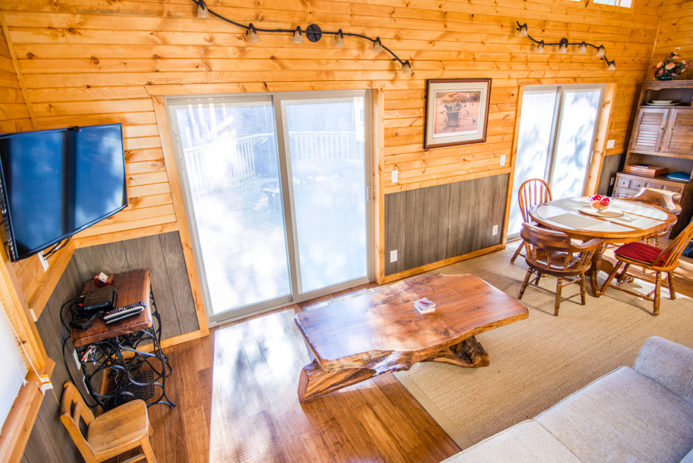 Hopewell Croft Living Room- Adams County Cabin Rental